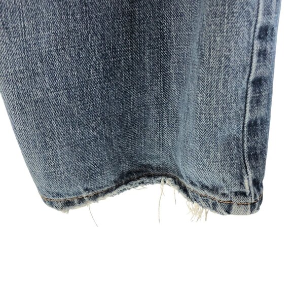 Levis Mens Jeans 559 Relaxed Straight Distressed Grunge 32x30 Measures 32x27 - Picture 9 of 10